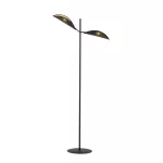 EMIBIG VENE LP2 BLACK/GOLD Fekete Beltéri Állólámpa E14 IP20 EB-1158-LP2