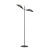 EMIBIG VENE LP2 BLACK/GOLD Fekete Beltéri Állólámpa E14 IP20 EB-1158-LP2