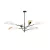EMIBIG VENE 6 WHITE/GOLD Fekete Beltéri Mennyezeti lámpa E14 IP20 EB-1159-6
