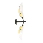 EMIBIG VENE K2 WHITE/GOLD Fekete Beltéri Fali lámpa E14 IP20 EB-1159-K2
