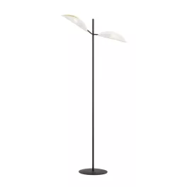   EMIBIG VENE LP2 WHITE/GOLD Fekete Beltéri Állólámpa E14 IP20 EB-1159-LP2