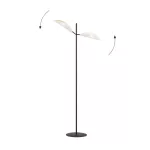 EMIBIG VENE LP2 WHITE/GOLD Fekete Beltéri Állólámpa E14 IP20 EB-1159-LP2