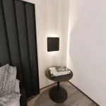 EMIBIG FORM 1 Fekete Beltéri Fali lámpa G9 IP20 EB-1166-1