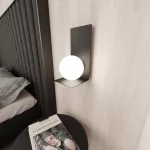 EMIBIG FORM 5 Fekete Beltéri Fali lámpa E14 IP20 EB-1166-5