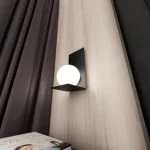 EMIBIG FORM 5 Fekete Beltéri Fali lámpa E14 IP20 EB-1166-5