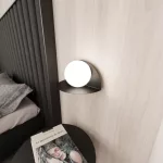 EMIBIG FORM 7 Fekete Beltéri Fali lámpa E14 IP20 EB-1166-7