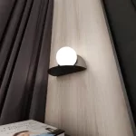 EMIBIG FORM 7 Fekete Beltéri Fali lámpa E14 IP20 EB-1166-7