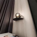 EMIBIG FORM 8 Fekete Beltéri Fali lámpa E14 IP20 EB-1166-8