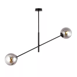   EMIBIG LINEAR 2 BLACK/GRAFIT Fekete Beltéri Függőlámpa E14 IP20 EB-1167-2
