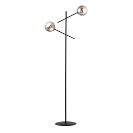   EMIBIG LINEAR LP2 BLACK/GRAFIT Fekete Beltéri Állólámpa E14 IP20 EB-1167-LP2
