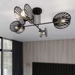 EMIBIG TALIA 4 BLACK Fekete Beltéri Mennyezeti lámpa E27 IP20 EB-1181-4