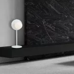 EMIBIG OSLO LN WHITE/OPAL Fehér Beltéri Asztali lámpa E14 IP20 EB-1189-LN