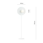 EMIBIG OSLO LP WHITE/OPAL Fehér Beltéri Állólámpa E14 IP20 EB-1189-LP
