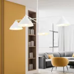 EMIBIG MAVERICK 4 WHITE Fehér Beltéri Csillár E27 IP20 EB-1212-4