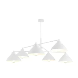   EMIBIG MAVERICK 6 WHITE Fehér Beltéri Csillár E27 IP20 EB-1212-6
