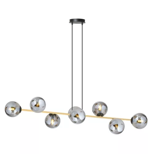 EMIBIG GRAVITY 8 BL GRAFIT Fekete Beltéri Függőlámpa E14 IP20 EB-1237-8