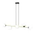 EMIBIG GRAVITY 6 BL OPAL Fekete Beltéri Függőlámpa E14 IP20 EB-1241-6