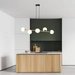 EMIBIG GRAVITY 6 BL OPAL Fekete Beltéri Függőlámpa E14 IP20 EB-1241-6