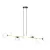 EMIBIG GRAVITY 8 BL OPAL Fekete Beltéri Függőlámpa E14 IP20 EB-1241-8