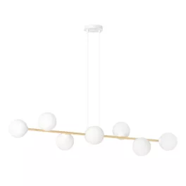   EMIBIG GRAVITY 8  WH GOLD Fehér Beltéri Függőlámpa E14 IP20 EB-1242-8