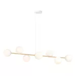EMIBIG GRAVITY 8  WH GOLD Fehér Beltéri Függőlámpa E14 IP20 EB-1242-8