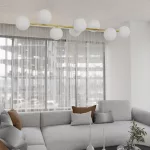 EMIBIG GRAVITY 8  WH GOLD Fehér Beltéri Függőlámpa E14 IP20 EB-1242-8