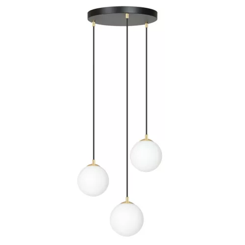 EMIBIG ROYAL 3 BL Fekete Beltéri Függőlámpa E14 IP20 EB-1243-3