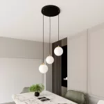 EMIBIG ROYAL 3 BL Fekete Beltéri Függőlámpa E14 IP20 EB-1243-3