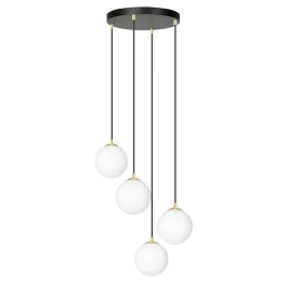   EMIBIG ROYAL 4 BL Fekete Beltéri Függőlámpa E14 IP20 EB-1243-4
