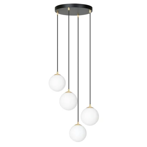 EMIBIG ROYAL 4 BL Fekete Beltéri Függőlámpa E14 IP20 EB-1243-4