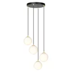 EMIBIG ROYAL 4 BL Fekete Beltéri Függőlámpa E14 IP20 EB-1243-4