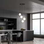 EMIBIG ROYAL 4 BL Fekete Beltéri Függőlámpa E14 IP20 EB-1243-4