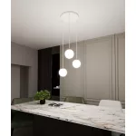 EMIBIG ROYAL 3 WH Fehér Beltéri Függőlámpa E14 IP20 EB-1244-3