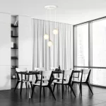 EMIBIG ROYAL 3 WH Fehér Beltéri Függőlámpa E14 IP20 EB-1244-3