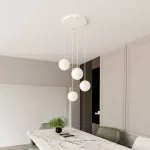 EMIBIG ROYAL 4 WH Fehér Beltéri Függőlámpa E14 IP20 EB-1244-4