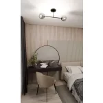 EMIBIG ROMA 2 BL GRAFIT Fekete Beltéri Mennyezeti lámpa E14 IP20 EB-1245-2