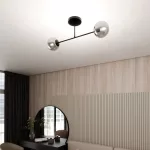 EMIBIG ROMA 2 BL GRAFIT Fekete Beltéri Mennyezeti lámpa E14 IP20 EB-1245-2