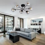 EMIBIG ROMA 6 BL GRAFIT Fekete Beltéri Mennyezeti lámpa E14 IP20 EB-1245-6