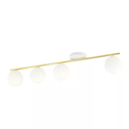   EMIBIG MONZA 4 WH OPAL Fehér Beltéri Mennyezeti lámpa E14 IP20 EB-1253-4