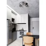 EMIBIG SOPRA 3 BL GRAFIT Fekete Beltéri Mennyezeti lámpa E14 IP20 EB-1256-3