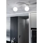 EMIBIG SOPRA 2 WH OPAL Fehér Beltéri Mennyezeti lámpa E14 IP20 EB-1258-2