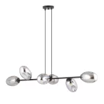 EMIBIG PANDORA 6 BL GRAFIT Fekete Beltéri Függőlámpa E14 IP20 EB-1263-6