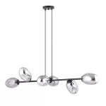 EMIBIG PANDORA 6 BL GRAFIT Fekete Beltéri Függőlámpa E14 IP20 EB-1263-6