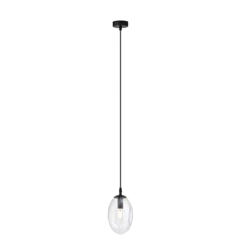 EMIBIG ASTRAL 1 BL TRANSPARENT Fekete Beltéri Függőlámpa E14 IP20 EB-1265-1