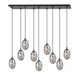   EMIBIG ASTRAL 9 BL GRAFIT Fekete Beltéri Függőlámpa E14 IP20 EB-1266-9
