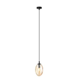   EMIBIG ASTRAL 1 BL MIODOWY Fekete Beltéri Függőlámpa E14 IP20 EB-1267-1