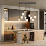 EMIBIG ASTRAL 9 BL MIODOWY Fekete Beltéri Függőlámpa E14 IP20 EB-1267-9