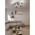 EMIBIG MAGNUM 6 BL GRAFIT Fekete Beltéri Mennyezeti lámpa E14 IP20 EB-1269-6