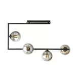 EMIBIG SOMA 4 BL GRAFIT Fekete Beltéri Mennyezeti lámpa E14 IP20 EB-1290-4