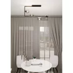 EMIBIG SOMA 4 BL GRAFIT Fekete Beltéri Mennyezeti lámpa E14 IP20 EB-1290-4